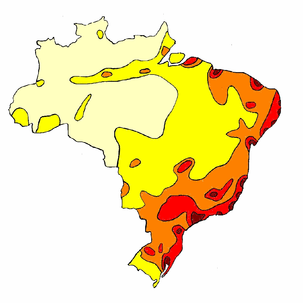 Densidade Demografica Do Brasil De 2011